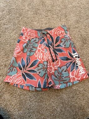 Hurley Mens Tropical Swim Trunks